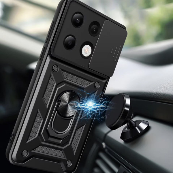 Заказать Xiaomi Redmi Note 13 4G Ударопрочный чехол Camshield Serge Ring для Xiaomi Redmi Note 13 4G