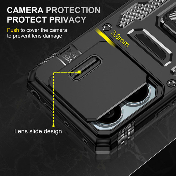 Заказать Xiaomi Redmi Note 13 4G Ударопрочный чехол Camshield Army Ring для Xiaomi Redmi Note 13 4G