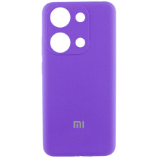 Чохол Silicone Cover Lakshmi Full Camera (AAA) with Logo для Xiaomi Redmi Note 13 4G