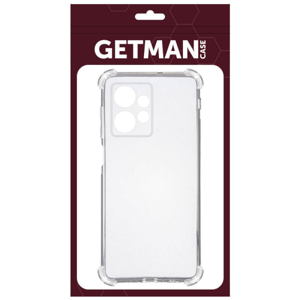 Заказать Xiaomi Redmi Note 13 4G TPU чехол GETMAN Ease logo усиленные углы Full Camera для Xiaomi Redmi Note 13 4G