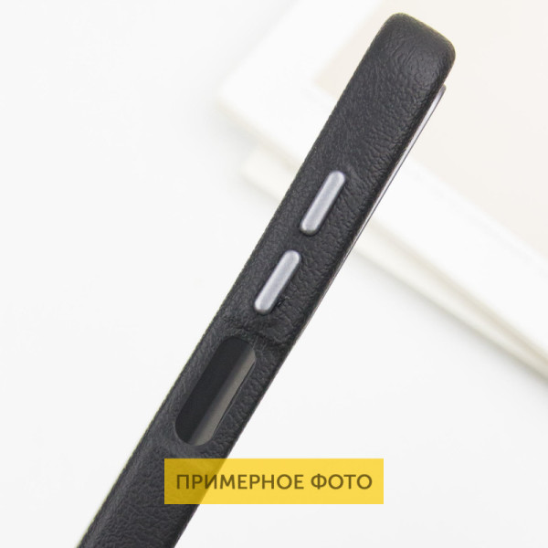 Замовити Xiaomi Redmi Note 13 4G Шкіряний чохол Leather Case Metal Buttons для Xiaomi Redmi Note 13 4G