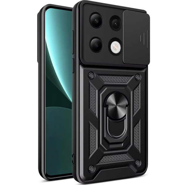 Заказать Xiaomi Redmi Note 13 4G Ударопрочный чехол Camshield Serge Ring для Xiaomi Redmi Note 13 4G
