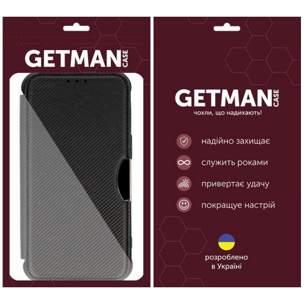 Заказать Xiaomi Redmi Note 13 4G Шкіряний чохол книжка GETMAN Razor (PU) для Xiaomi Redmi Note 13 4G