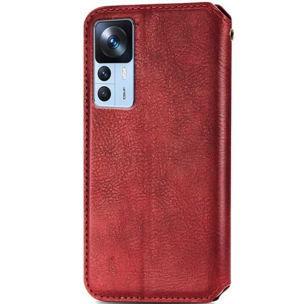 Замовити Xiaomi 12T / 12T Pro Шкіряний чохол-книжка GETMAN Cubic (PU) для Xiaomi 12T / 12T Pro