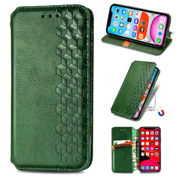 Замовити Xiaomi 13 Шкіряний чохол книжка GETMAN Cubic (PU) для Xiaomi 13