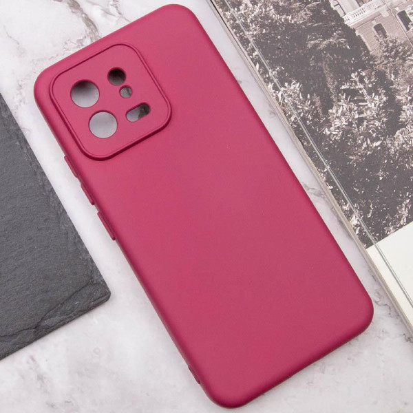 Замовити Xiaomi 13 Чохол TPU GETMAN Liquid Silk Full Camera для Xiaomi 13