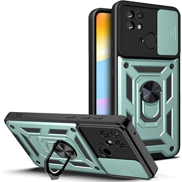 Замовити Xiaomi Poco C40 Ударостійкий чохол Camshield Serge Ring для Xiaomi Poco C40