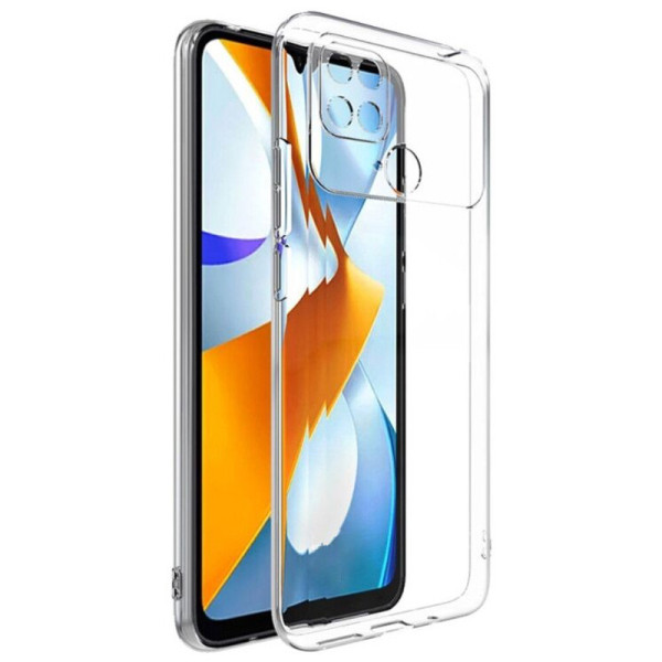Замовити Xiaomi Poco C40 TPU чохол Epic Transparent 1,5mm Full Camera для Xiaomi Poco C40