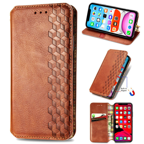 Замовити Xiaomi Redmi Note 11 (Global) / Note 11S Шкіряний чохол-книжка GETMAN Cubic (PU) для Xiaomi Redmi Note 11 (Global) / Note 11S