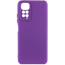 Чохол Silicone Cover Lakshmi Full Camera (AAA) для Xiaomi Redmi Note 11 (Global) / Note 11S