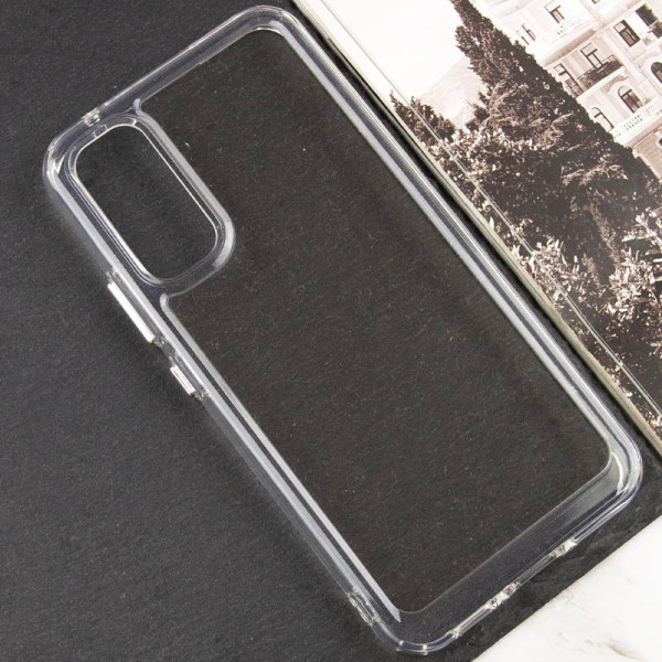 Замовити Xiaomi Redmi Note 11 (Global) / Note 11S Чохол TPU+PC Clear 2.0 mm metal buttons для Xiaomi Redmi Note 11 (Global) / Note 11S