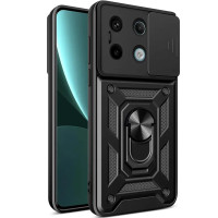 Ударопрочный чехол Camshield Serge Ring для Xiaomi Redmi Note 13 Pro 4G / Poco M6 Pro 4G