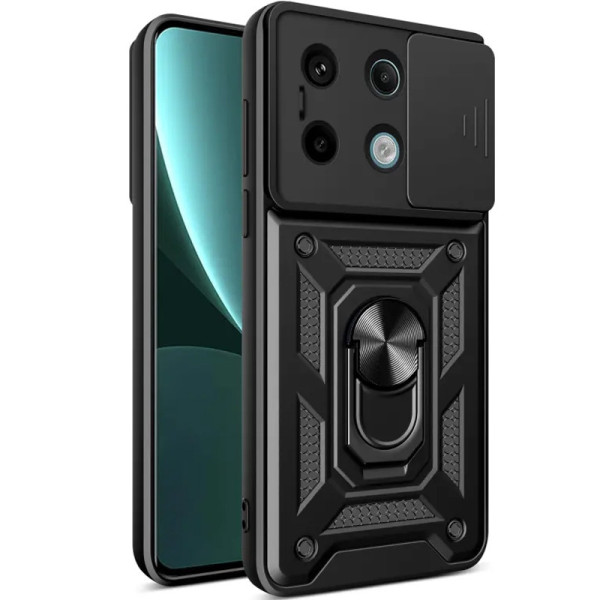 Заказать Xiaomi Redmi Note 13 Pro 4G Ударопрочный чехол Camshield Serge Ring для Xiaomi Redmi Note 13 Pro 4G / Poco M6 Pro 4G