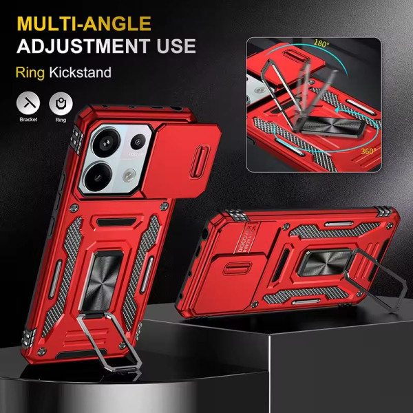 Заказать Xiaomi Redmi Note 13 Pro 4G Ударопрочный чехол Camshield Army Ring для Xiaomi Redmi Note 13 Pro 4G / Poco M6 Pro 4G