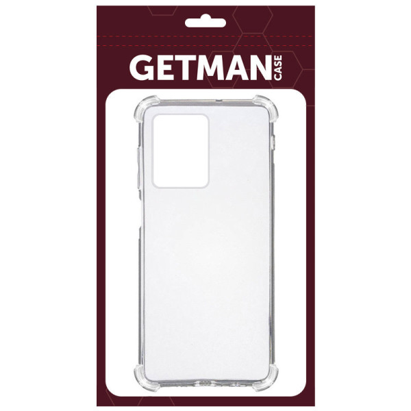 Замовити Xiaomi Redmi Note 13 Pro 4G TPU чохол GETMAN Ease logo посилені кути для Xiaomi Redmi Note 13 Pro 4G / Poco M6 Pro 4G