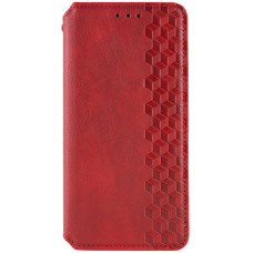 Кожаный чехол книжка GETMAN Cubic (PU) для Xiaomi Redmi Note 13 Pro 4G / Poco M6 Pro 4G