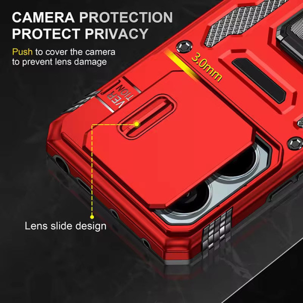 Заказать Xiaomi Redmi Note 13 Pro 4G Ударопрочный чехол Camshield Army Ring для Xiaomi Redmi Note 13 Pro 4G / Poco M6 Pro 4G