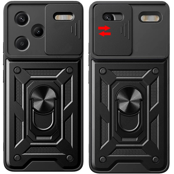 Замовити Xiaomi Redmi Note 13 Pro+ Ударостійкий чохол Camshield Serge Ring для Xiaomi Redmi Note 13 Pro+