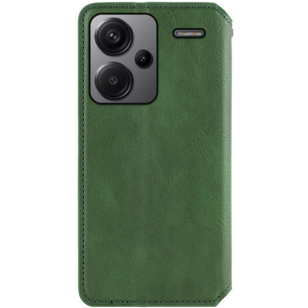 Заказать Xiaomi Redmi Note 13 Pro+ Кожаный чехол книжка GETMAN Cubic (PU) для Xiaomi Redmi Note 13 Pro+