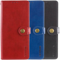 Кожаный чехол книжка GETMAN Gallant (PU) для Xiaomi Redmi Note 13 Pro+