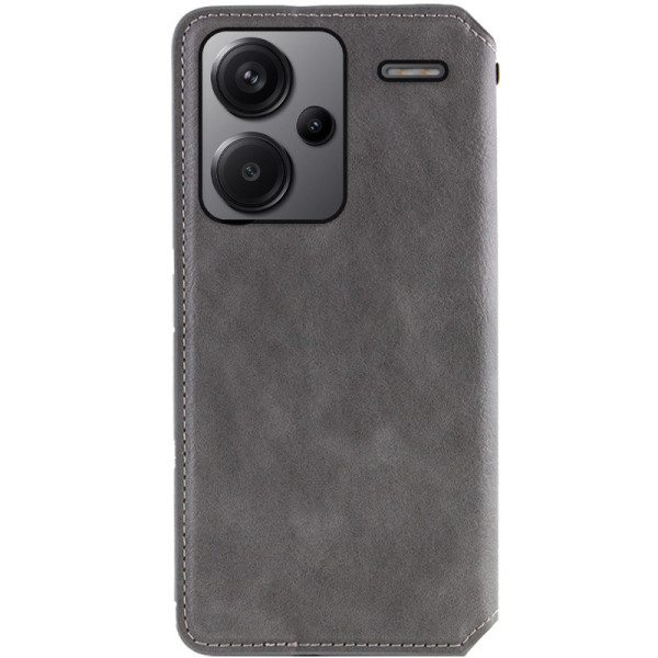 Заказать Xiaomi Redmi Note 13 Pro+ Кожаный чехол книжка GETMAN Cubic (PU) для Xiaomi Redmi Note 13 Pro+