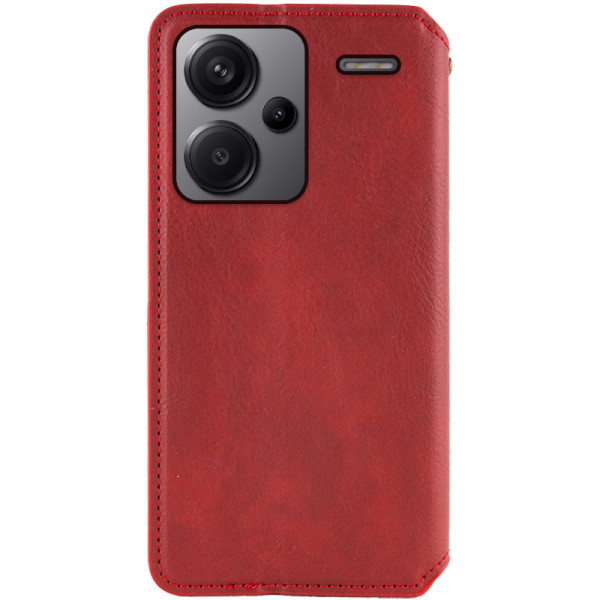 Заказать Xiaomi Redmi Note 13 Pro+ Кожаный чехол книжка GETMAN Cubic (PU) для Xiaomi Redmi Note 13 Pro+