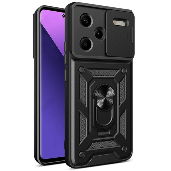 Замовити Xiaomi Redmi Note 13 Pro+ Ударостійкий чохол Camshield Serge Ring для Xiaomi Redmi Note 13 Pro+