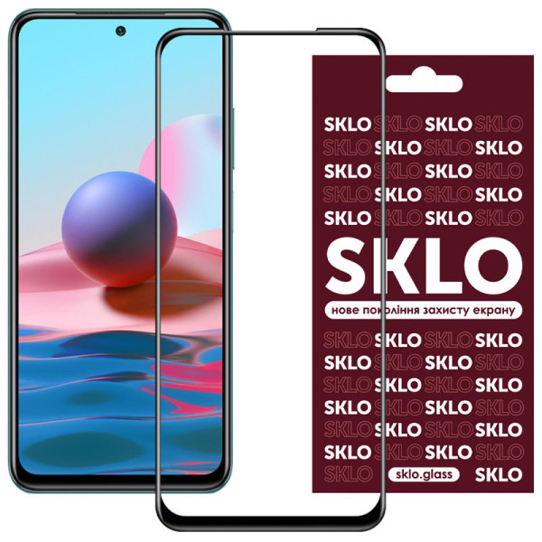 Замовити Xiaomi Redmi Note 10 / Note 10s Захисне скло SKLO 3D для Xiaomi Redmi Note 10 / Note 10s / Poco M5s