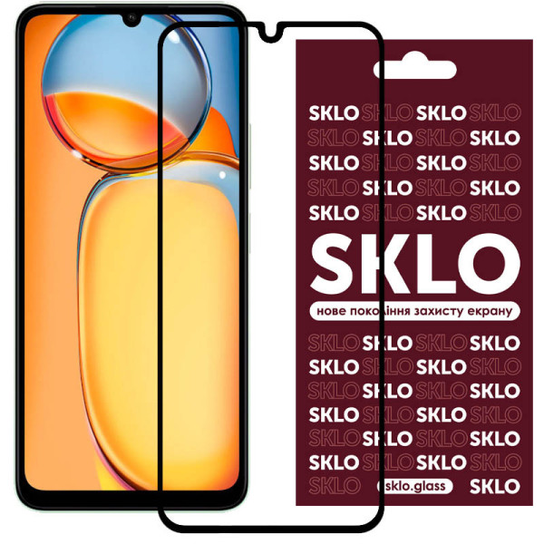 Заказать Xiaomi Redmi 13C Защитное стекло SKLO 3D для Xiaomi Redmi 13C / Poco C65