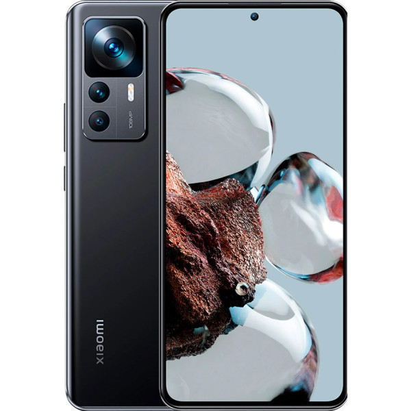 Замовити СМАРТФОНИ Xiaomi 12T 5G 8/128GB Black Гарантія 1 рік