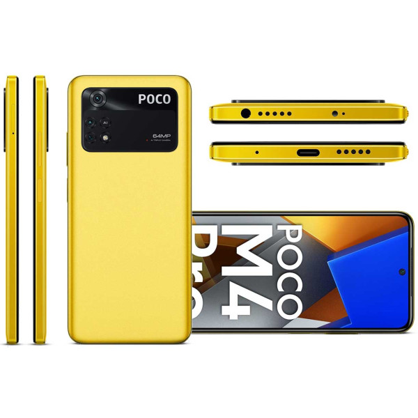 Заказать СМАРТФОНЫ Xiaomi POCO M4 Pro 4G 8/256Gb Global Yellow (2022) Гарантия 1 Год