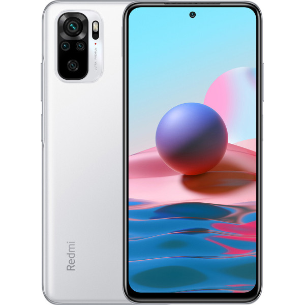 Замовити СМАРТФОНИ Xiaomi Redmi Note 10 4/128Gb White Global Гарантія 1 Рік