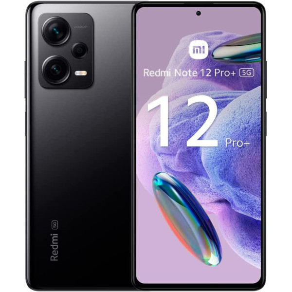 Замовити СМАРТФОНИ Xiaomi Redmi Note 12 Pro+ (Plus) 5G 8/256GB Global Version NFC Midnight Black Гарантія 1 рік