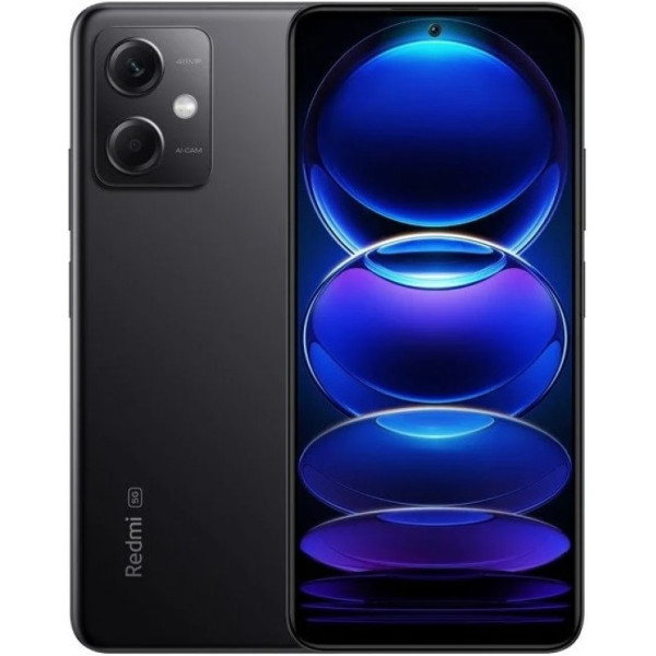 Замовити СМАРТФОНИ Xiaomi Redmi Note 12 5G 4/128GB Onyx Gray Гарантія 1 рік