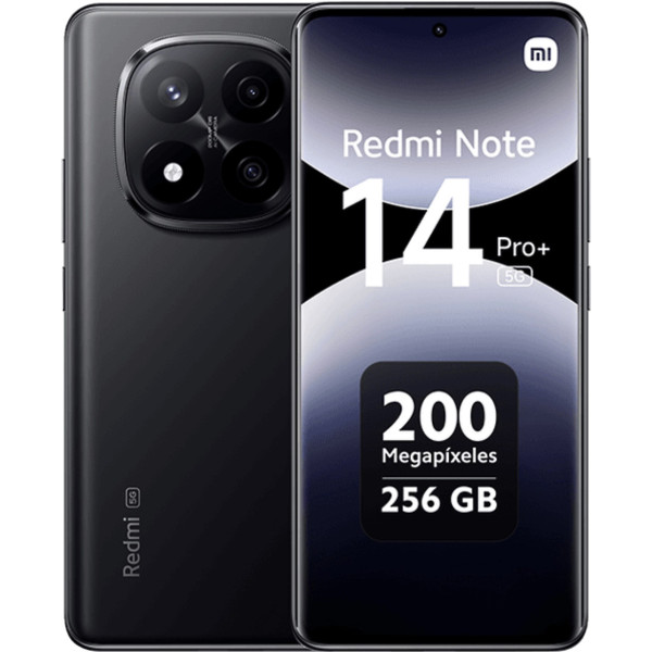 Замовити СМАРТФОНИ Xiaomi Redmi Note 14 Pro+ (Plus) 5G 8/256GB Midnight Black Global Version Гарантія 1 рік