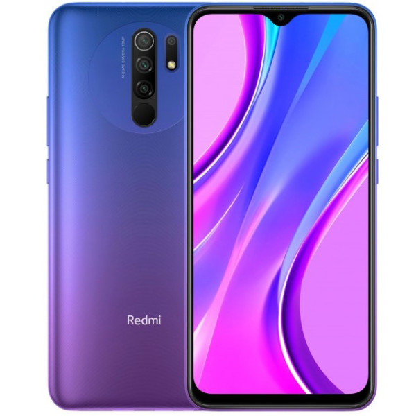 Замовити СМАРТФОНИ Xiaomi Redmi 9 4/128Gb Global Blue Гарантія 1 Рік