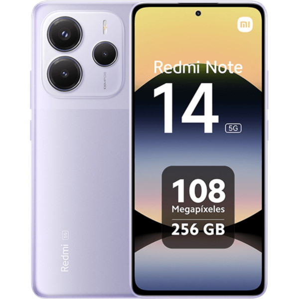 Заказать СМАРТФОНЫ Xiaomi Redmi Note 14 5G 8/256GB Lavender Purple Global Version Гарантия 1 Год