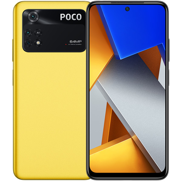 Заказать СМАРТФОНЫ Xiaomi POCO M4 Pro 4G 8/256Gb Global Yellow (2022) Гарантия 1 Год