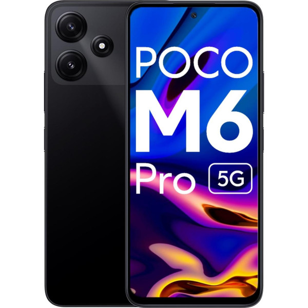 Заказать СМАРТФОНЫ Xiaomi POCO M6 Pro 5G 6/128GB Power Black Гарантия 1 Год