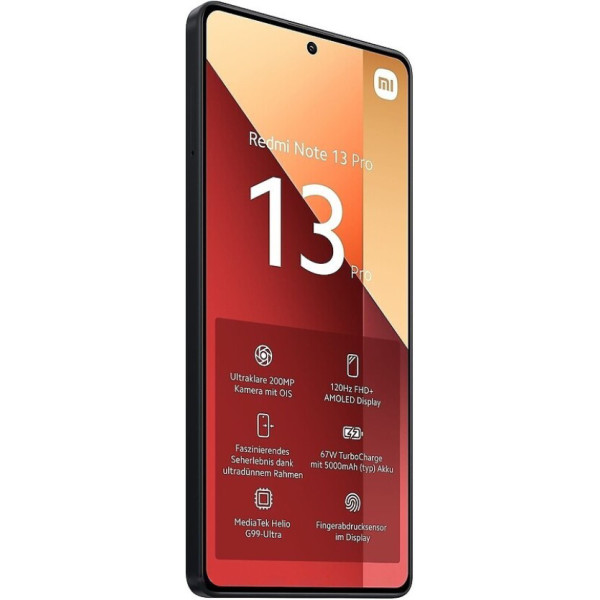 Замовити СМАРТФОНИ Xiaomi Redmi Note 13 Pro 4G 12/512GB Midnight Black Global Version Гарантія 1 рік