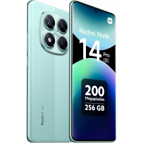Заказать СМАРТФОНЫ Xiaomi Redmi Note 14 Pro 5G 8/256GB Coral Green Global Version Гарантия 1 Год