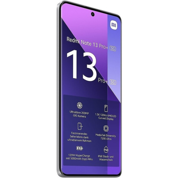 Замовити СМАРТФОНИ Xiaomi Redmi Note 13 Pro+ (Plus) 5G 12/512GB Mirror White Global Version Гарантія 1 рік