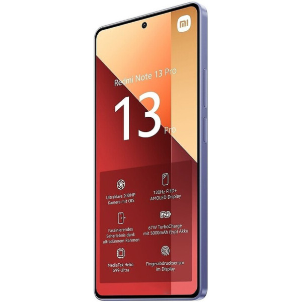 Замовити СМАРТФОНИ Xiaomi Redmi Note 13 Pro 4G 12/512GB Lavender Purple Global Version Гарантія 1 рік