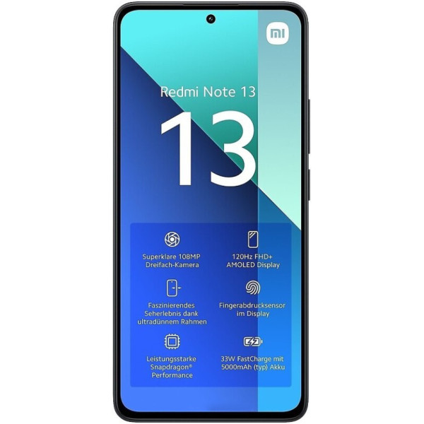 Заказать СМАРТФОНЫ Xiaomi Redmi Note 13 4G 8/512GB Midnight Black Global Version Гарантия 1 Год
