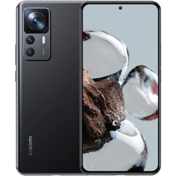 Замовити СМАРТФОНИ Xiaomi 12T 5G 8/128GB Black Гарантія 1 рік