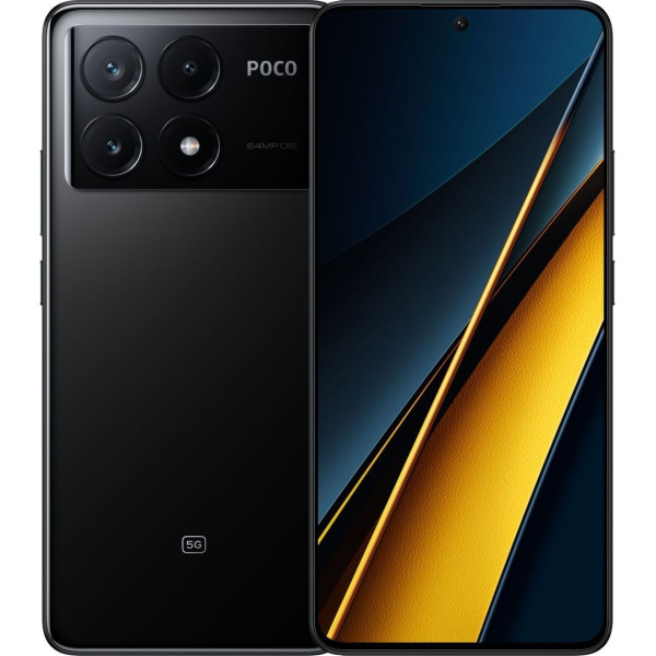 Заказать СМАРТФОНЫ Xiaomi POCO X6 Pro 5G 12/512GB Black Гарантия 1 Год