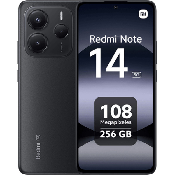 Замовити СМАРТФОНИ Xiaomi Redmi Note 14 5G 8/256GB Midnight Black Global Version Гарантія 1 рік