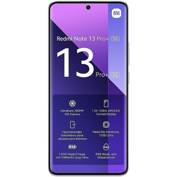 Замовити СМАРТФОНИ Xiaomi Redmi Note 13 Pro+ (Plus) 5G 12/512GB Mirror White Global Version Гарантія 1 рік