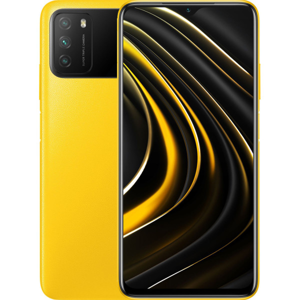 Заказать СМАРТФОНЫ Xiaomi POCO M3 4/128 Yellow Гарантия 1 Год