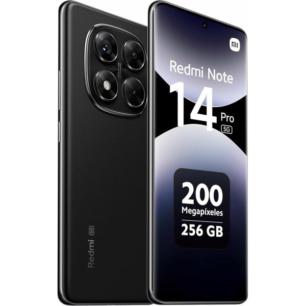 Замовити СМАРТФОНИ Xiaomi Redmi Note 14 Pro 5G 8/256GB Midnight Black Global Version Гарантія 1 рік